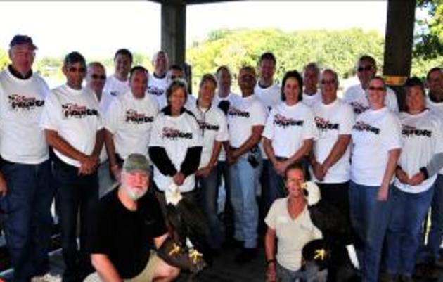 Disney VoluntEARS Make a Difference at the Center for Birds of Prey