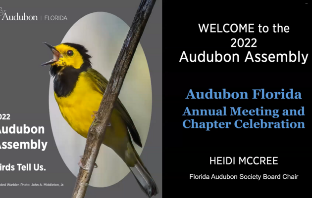 Audubon Florida Assembly 2022 Recordings