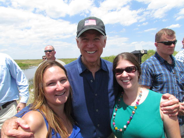 Audubon Florida’s Everglades Team Joins Vice President Joe Biden Near Everglades National Park