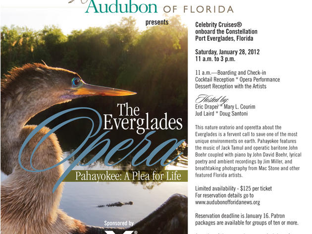 Audubon of Florida Presents The Everglades Opera - Pahayokee: A Plea for Life 