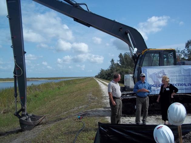 From the Road: Executive Director Eric Draper Attends Everglades Restoration Groundbreaking