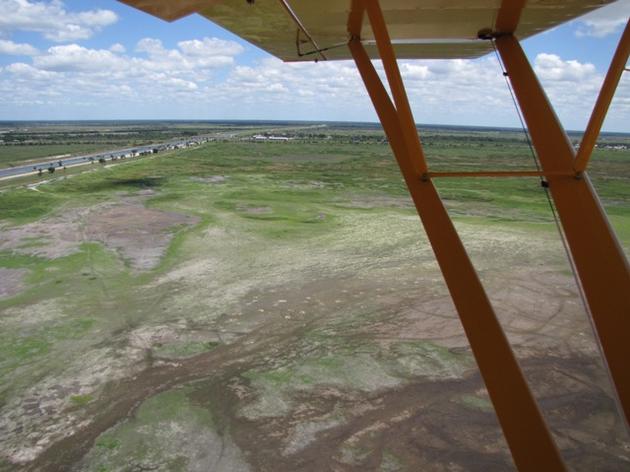 Audubon's Dr. Paul Gray's Reviews Lake Okeechobee Water Levels from the Air