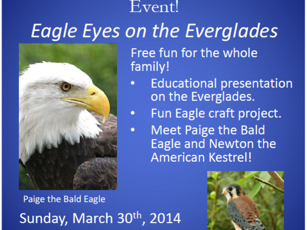 Eagle Eyes on the Everglades at the Bass Museum, March 30