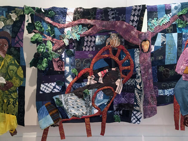 Fiber Artist Draws Inspiration from Raptors at the Center for Birds of Prey in New Quilt Collection