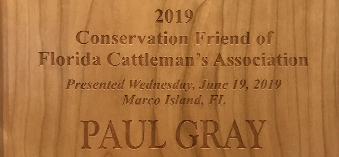 cattlemen's association, conservation, audubon florida, paul gray